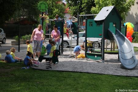Obogateno igrišče v enoti Kamenček Vrtca Antona Medveda Kamnik (37)
